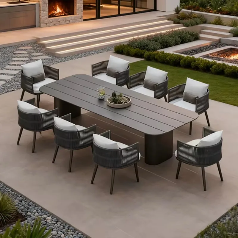 Dining Table and Chairs Luxury Villa Terrace Resort Outdoor Dining
Dining Table and Chairs Luxury Villa Terrace Resort Outdoor Dining