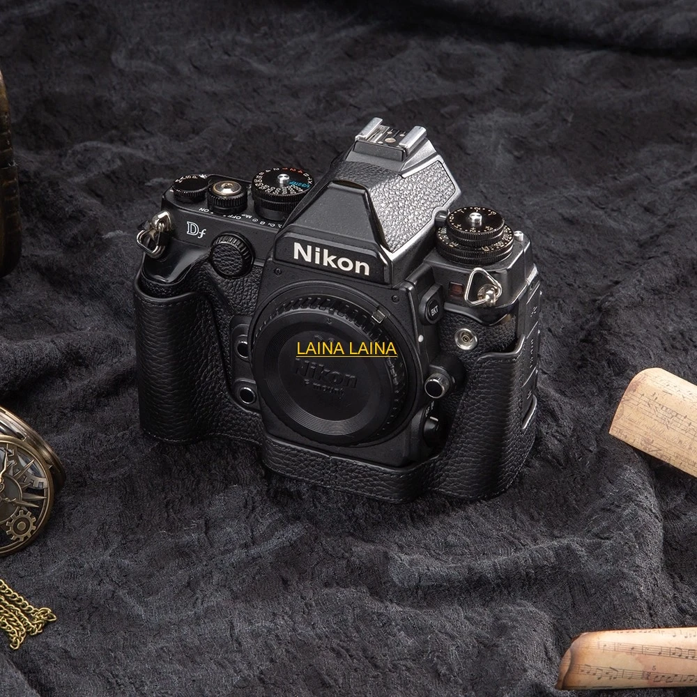 Чехол-коробка из натуральной воловьей кожи для фотоаппарата NIKON DF с ручкой и основанием, аксессуары
Чехол-коробка из натуральной воловьей кожи для фотоаппарата NIKON DF с ручкой и основанием, аксессуары