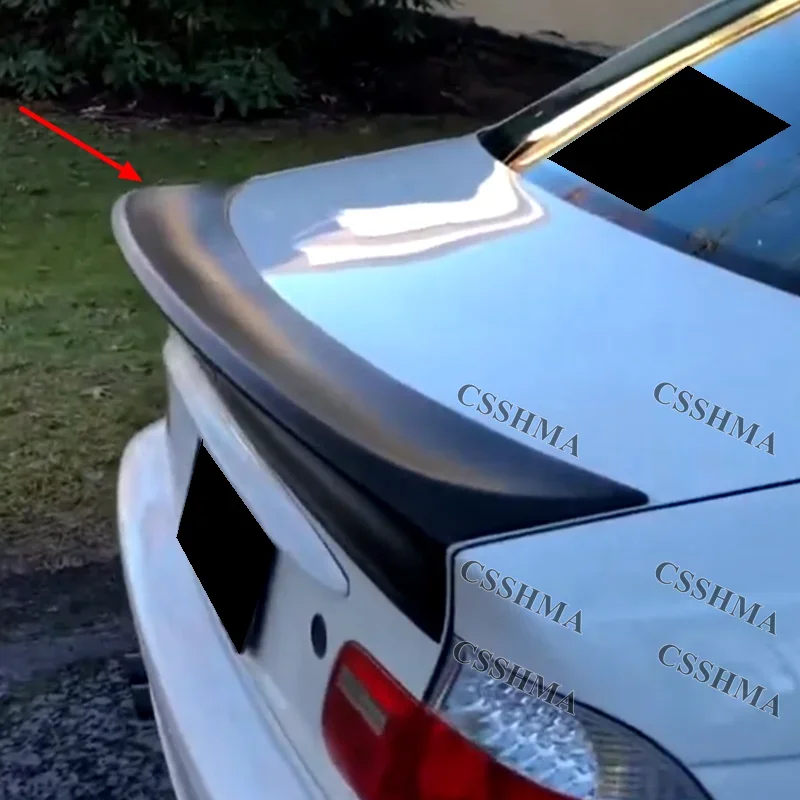 For BMW E46 3-Series 4-Door CSL Style Carbon Fiber Rear Trunk Lid Car Spoiler Ducktail Lip Wings 1999-2006
For BMW E46 3-Series 4-Door CSL Style Carbon Fiber Rear Trunk Lid Car Spoiler Ducktail Lip Wings 1999-2006
