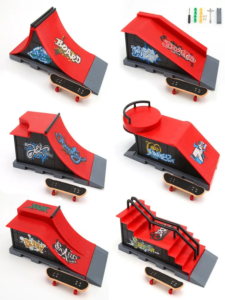 Finger Skateboard Set1810-6 Technical Practice Deck Platform Sports KidsSkateboardAssembly KitToy Parent-Child Educational Toys
Finger Skateboard Set1810-6 Technical Practice Deck Platform Sports KidsSkateboardAssembly KitToy Parent-Child Educational Toys