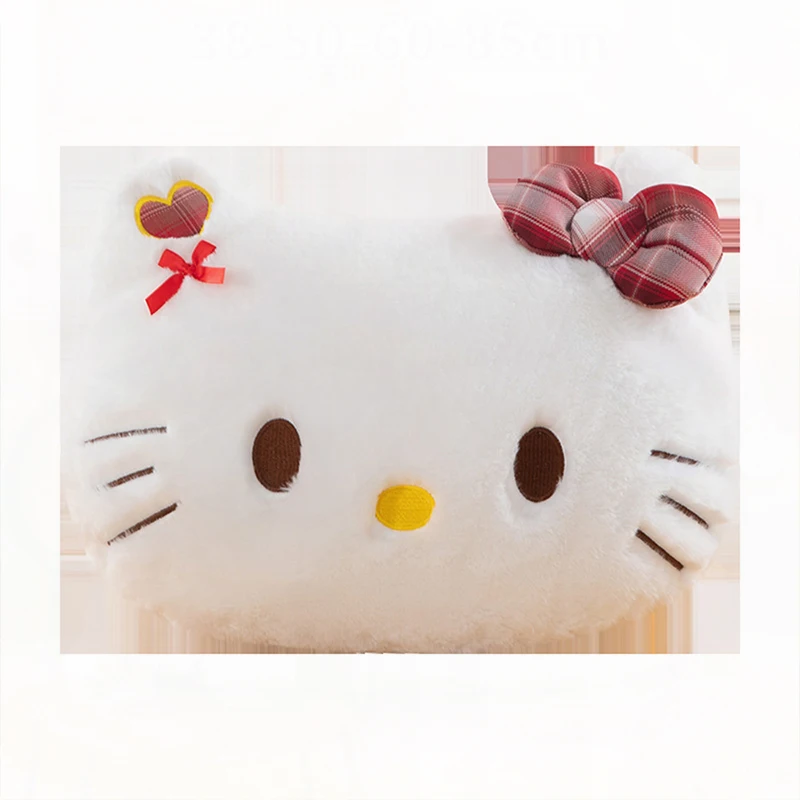 Kawaii плюшевая игрушка HelloKitty, милая наполненная кукла для детей, подарок на день рождения, чучело, клетчатая подушка Hello Kitty для сна
Kawaii плюшевая игрушка HelloKitty, милая наполненная кукла для детей, подарок на день рождения, чучело, клетчатая подушка Hello Kitty для сна