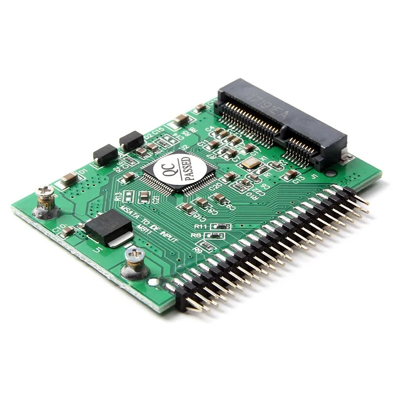 MSATA Mini PCI-E SSD To 1.8inch 44Pin 3.3V IDE Adapter Hard Disk Converter Card Board
MSATA Mini PCI-E SSD To 1.8inch 44Pin 3.3V IDE Adapter Hard Disk Converter Card Board