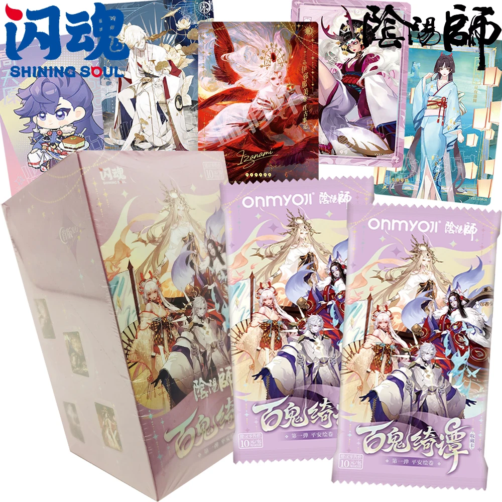 Official Shining Soul Onmyoji 3D RPG Collection Cards Beautiful and Charming Character Exquisite Illustration Cards Xmas Gifts
Official Shining Soul Onmyoji 3D RPG Collection Cards Beautiful and Charming Character Exquisite Illustration Cards Xmas Gifts