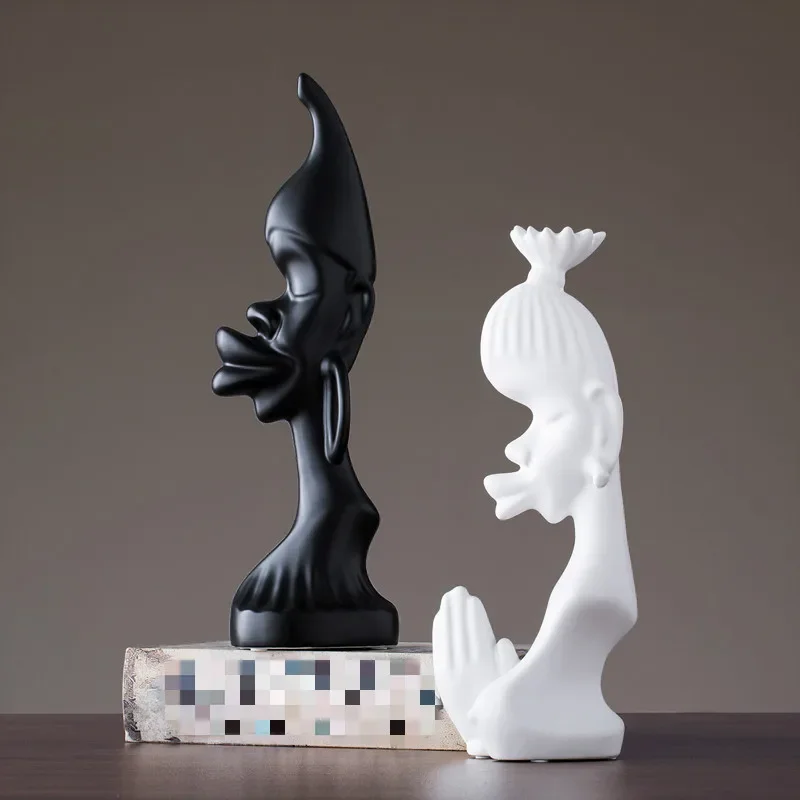 MGT-Nordic African Couple Ceramic Couple Character Decoration, Living Room Decoration, Cabinet Couple, Home Accessories
MGT-Nordic African Couple Ceramic Couple Character Decoration, Living Room Decoration, Cabinet Couple, Home Accessories
