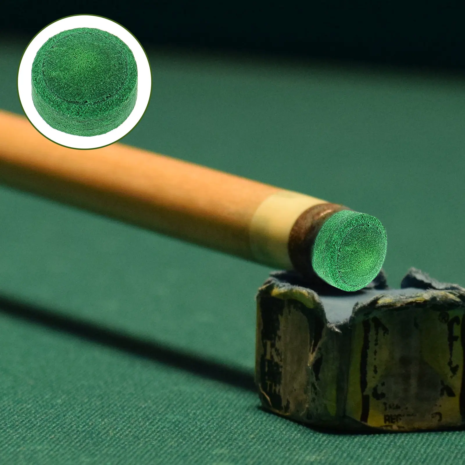 Зеленый сменный наконечник для бильярдного кия, универсальный, высокоточная работа, аксессуары для бильярда
Зеленый сменный наконечник для бильярдного кия, универсальный, высокоточная работа, аксессуары для бильярда