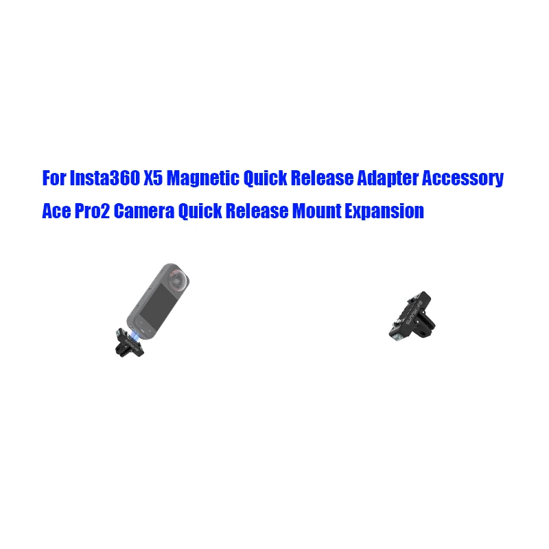 For Insta360 X5 Magnetic Quick Release Adapter Accessory Ace Pro2 Camera Quick Release Mount Expansion
For Insta360 X5 Magnetic Quick Release Adapter Accessory Ace Pro2 Camera Quick Release Mount Expansion
