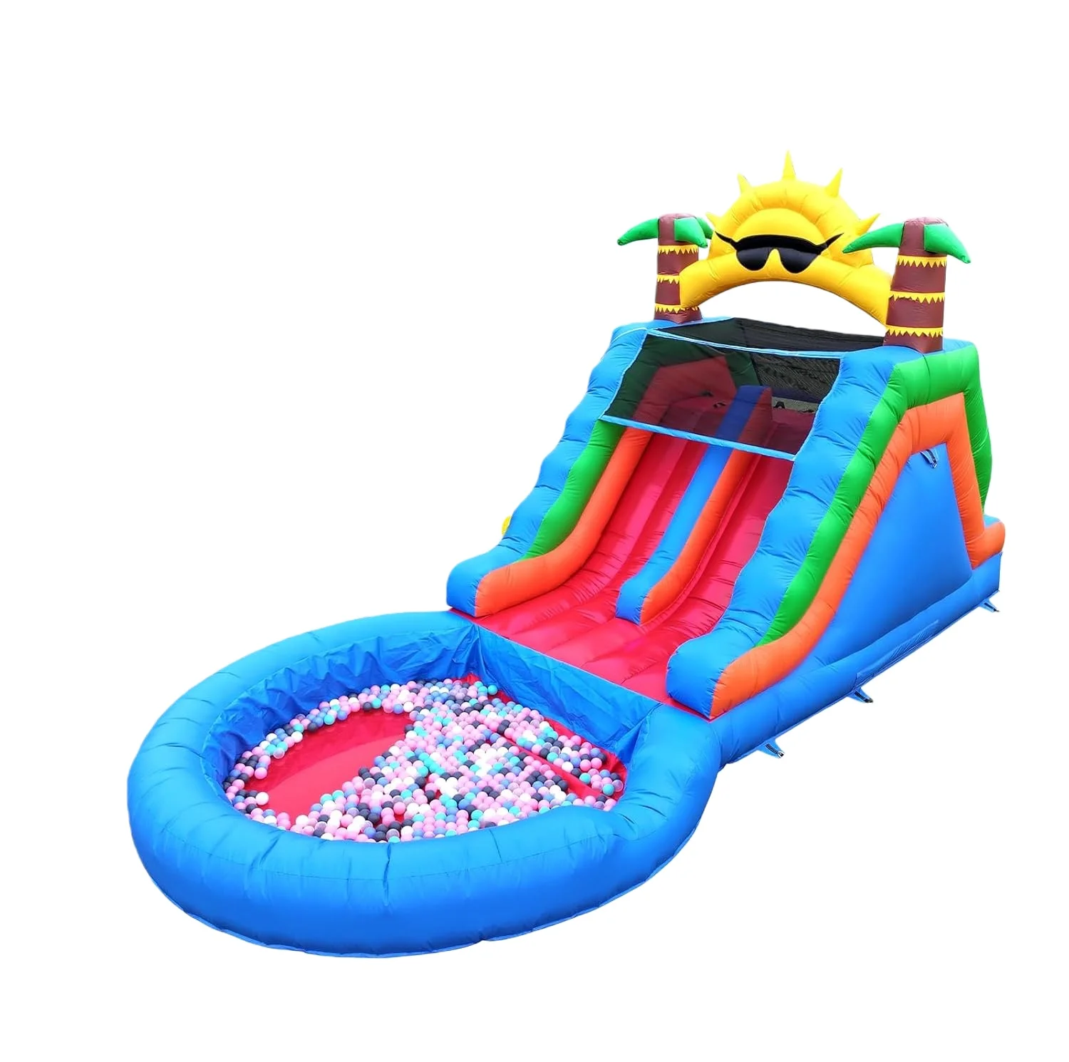 Надувная водная горка 7*3*5м для улицы, коммерческая, красивая, от производителя надувных бассейнов и горок
Надувная водная горка 7*3*5м для улицы, коммерческая, красивая, от производителя надувных бассейнов и горок