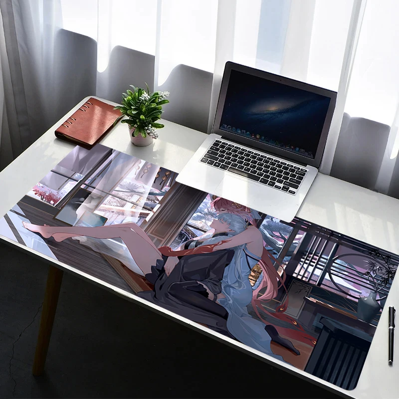 Mouse Pad Laptop Rubber Extended Desktop Mat Computer Gamer Mousepad PC Gaming Accessories Wuthering Waves Changli Keyboard Pad
Mouse Pad Laptop Rubber Extended Desktop Mat Computer Gamer Mousepad PC Gaming Accessories Wuthering Waves Changli Keyboard Pad