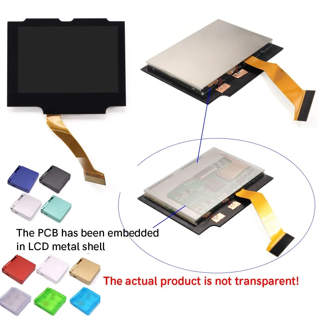 HISPEEDIDO V5 Laminated IPS LCD For GBA SP Retro Pixel 720x480 IPS LCD Kit For GBA SP With Housing Shell No Trademark
HISPEEDIDO V5 Laminated IPS LCD For GBA SP Retro Pixel 720x480 IPS LCD Kit For GBA SP With Housing Shell No Trademark