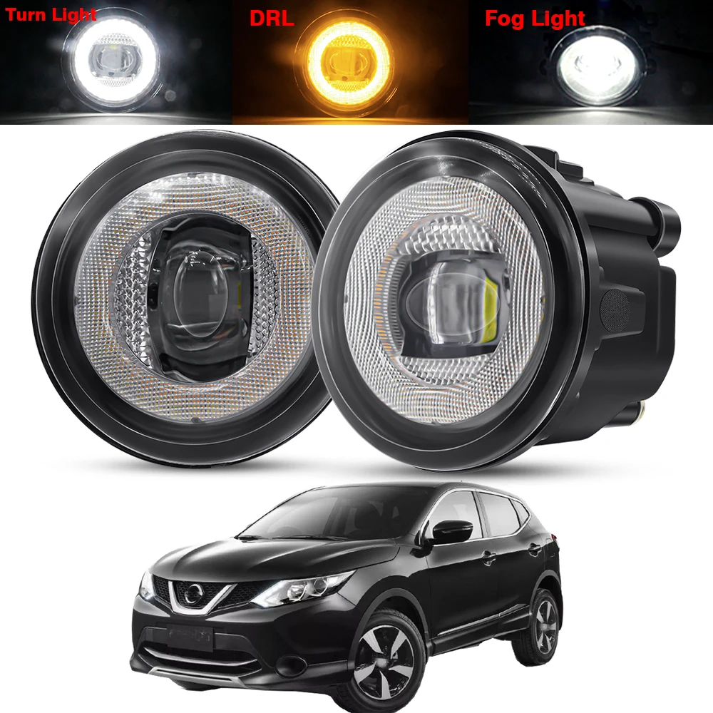 2 X 30W Car Front Fog Light For Nissan Qashqai 2/II 2013 2014 2015 2016 LED Angel Eye DRL Fog Turn Daytime Running Lamp Assembly
2 X 30W Car Front Fog Light For Nissan Qashqai 2/II 2013 2014 2015 2016 LED Angel Eye DRL Fog Turn Daytime Running Lamp Assembly