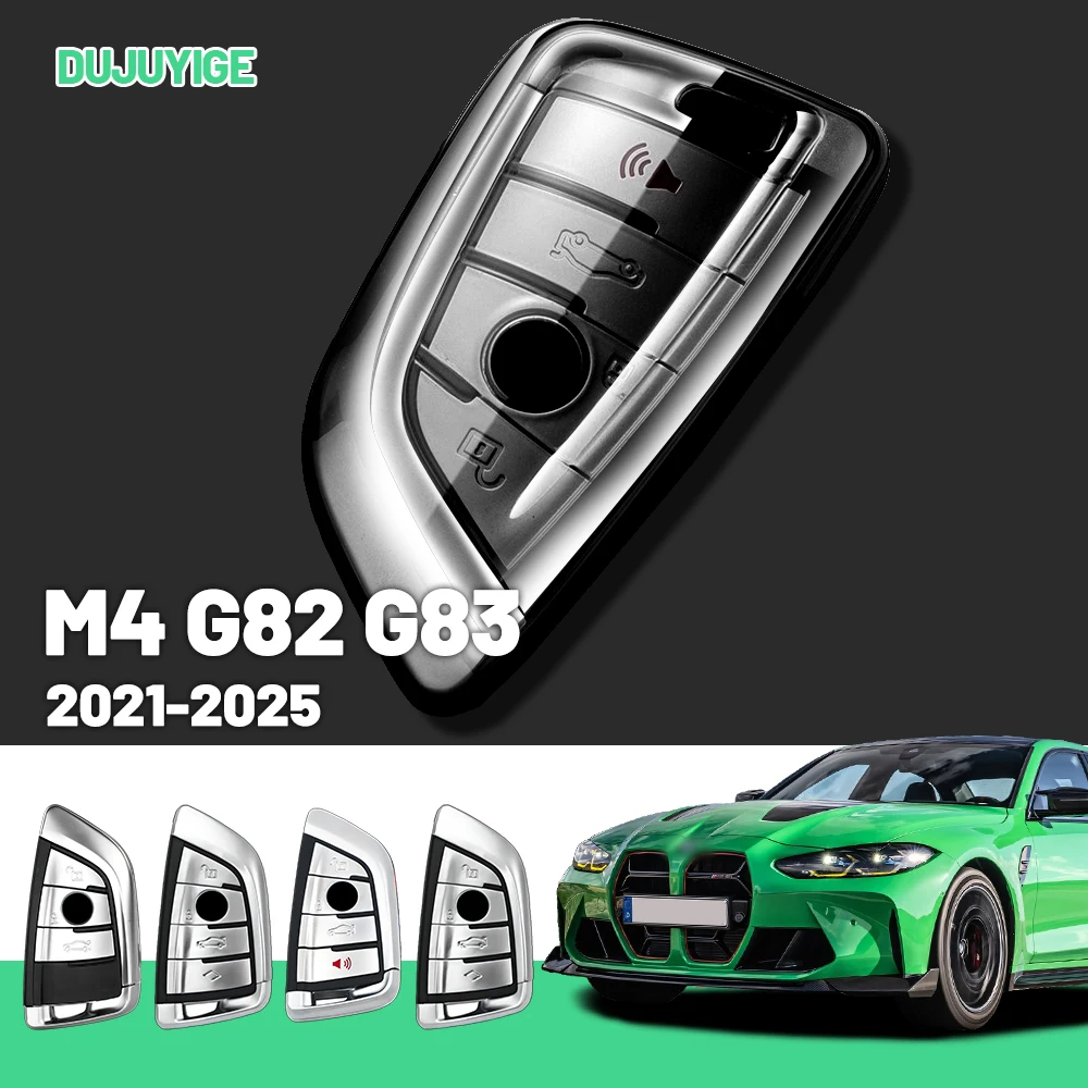 Clear TPU Car Key Case For BMW M4 G82 G83 2021-2026 Key Fob Cover Protector Shell Auto Accessories 2022 2023 2024 2025
Clear TPU Car Key Case For BMW M4 G82 G83 2021-2026 Key Fob Cover Protector Shell Auto Accessories 2022 2023 2024 2025