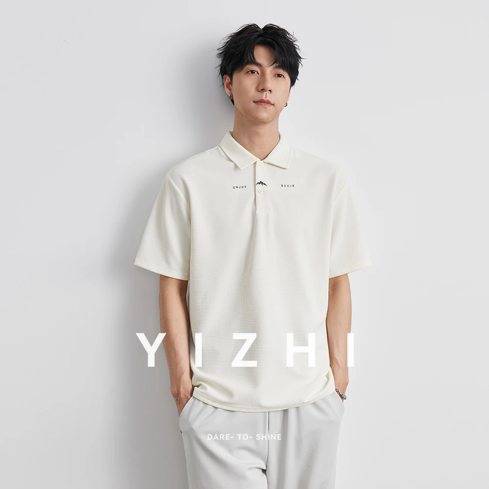 Solid Color Men's Polo Shirt 2025 Summer New Fashion Lapel Embroidery Short Sleeve T-shirt Slim Breathable Top Men's Polo Shirt
Solid Color Men's Polo Shirt 2025 Summer New Fashion Lapel Embroidery Short Sleeve T-shirt Slim Breathable Top Men's Polo Shirt