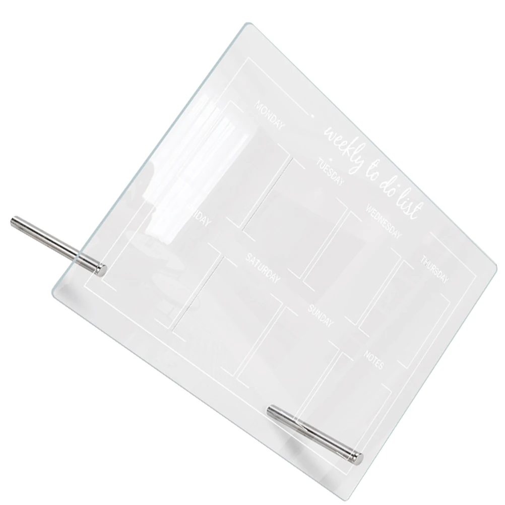 Acrylic Dry Note Whiteboard Desktop Stand Office Writing Pads 7cm Nails 6 Pens Planner Acrylic Dry Erase Board Board Memo
Acrylic Dry Note Whiteboard Desktop Stand Office Writing Pads 7cm Nails 6 Pens Planner Acrylic Dry Erase Board Board Memo