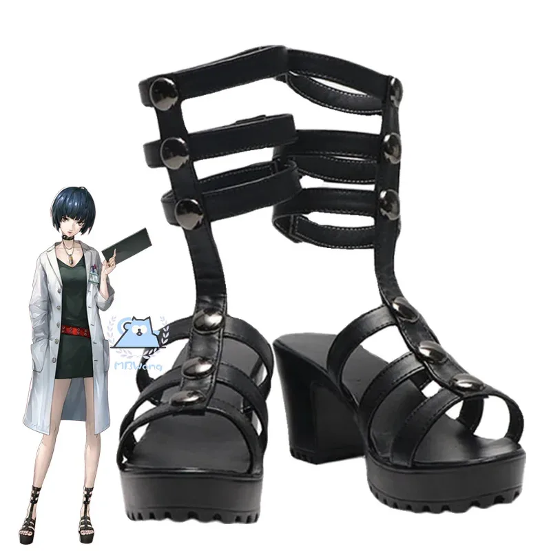 Игра Persona Tae Takemi, обувь для косплея на высоком каблуке, Yami Isha, ботинки для ролевых игр, Хэллоуин, карнавал, женские и мужские костюмы, реквизит для вечеринки 
Игра Persona Tae Takemi, обувь для косплея на высоком каблуке, Yami Isha, ботинки для ролевых игр, Хэллоуин, карнавал, женские и мужские костюмы, реквизит для вечеринки