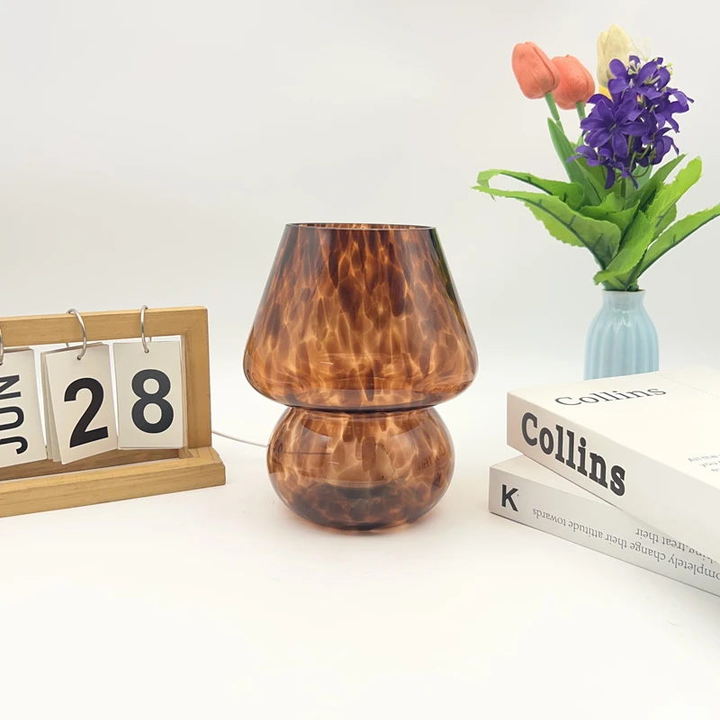 A Variety of Styles of Flower Dot Gourd Glass LED Table Lamps for Living Room Study and Bedside Atmosphere Lighting
A Variety of Styles of Flower Dot Gourd Glass LED Table Lamps for Living Room Study and Bedside Atmosphere Lighting