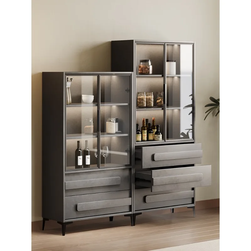 Chinese glass door wine cabinet solid wood household living room storage dining side simple wall chest cabinet
Chinese glass door wine cabinet solid wood household living room storage dining side simple wall chest cabinet