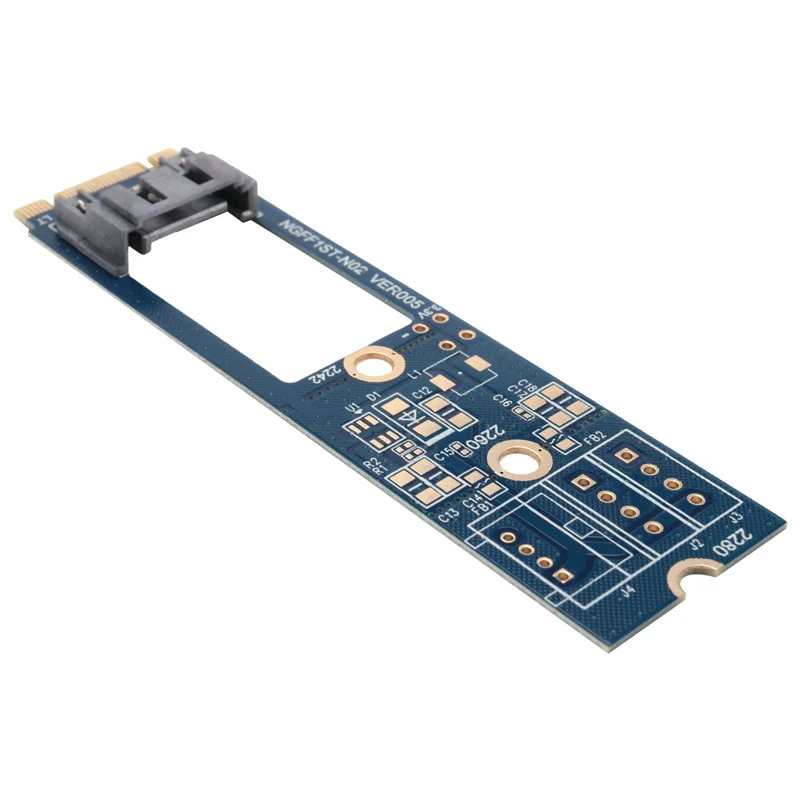 Advanced M2 SATA Adapter Convert Card B-M KEY M.2 NGFF SATA SSD To 7Pin Adapter Board Card Support 2242 2260 2280 Main Board
Advanced M2 SATA Adapter Convert Card B-M KEY M.2 NGFF SATA SSD To 7Pin Adapter Board Card Support 2242 2260 2280 Main Board