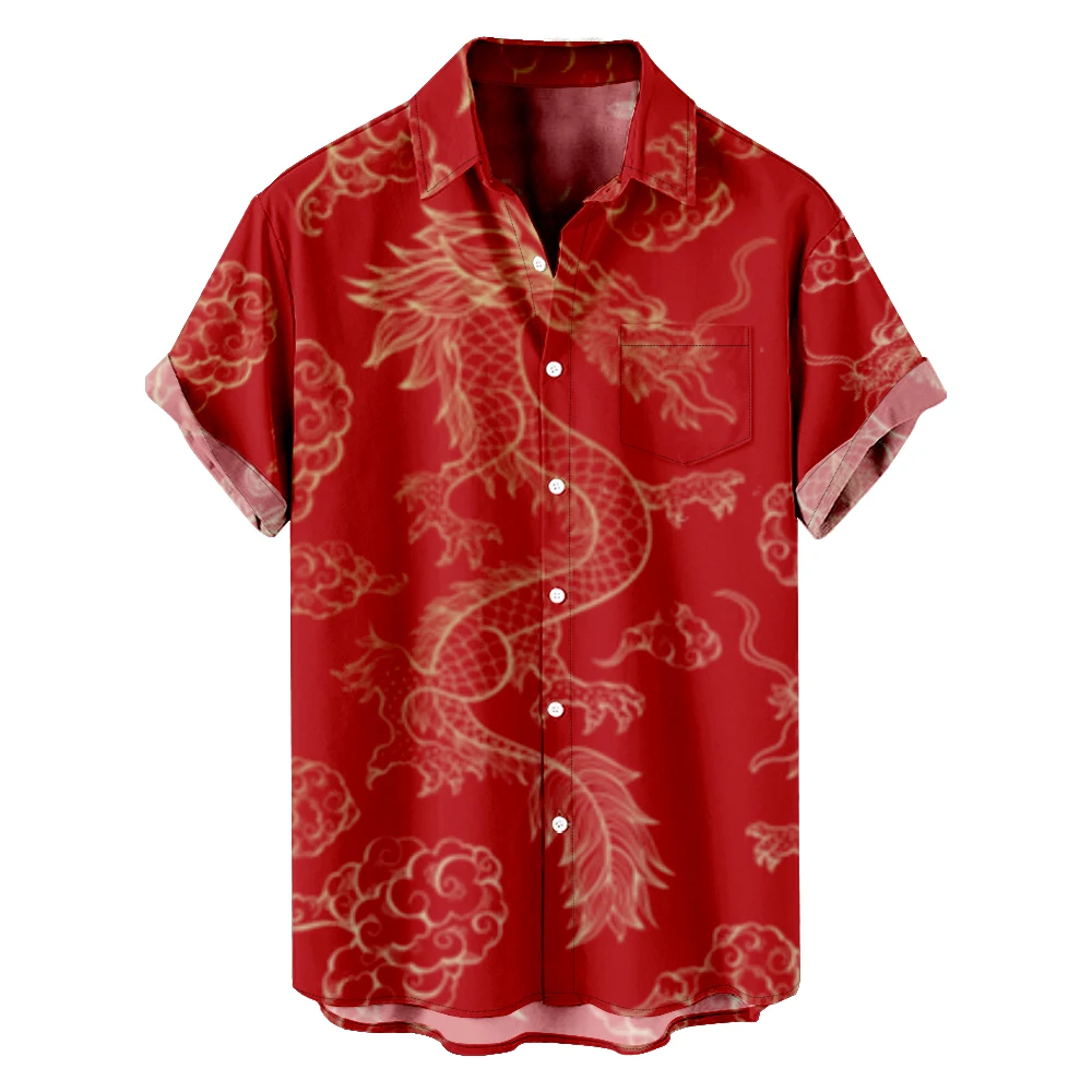 Year of the Dragon T-shirts Fashion Casual Short Sleeve Tee Women Men Summer Shirts
Year of the Dragon T-shirts Fashion Casual Short Sleeve Tee Women Men Summer Shirts