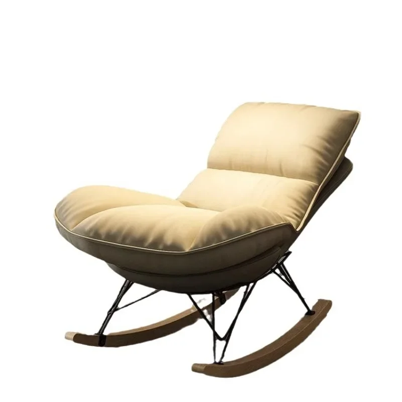 Lobster Rocking Chair Adult Reclining Chair Lazy Sofa Recumbable Sleeping Balcony Home Leisure Chair Bedroom Small Sofa
Lobster Rocking Chair Adult Reclining Chair Lazy Sofa Recumbable Sleeping Balcony Home Leisure Chair Bedroom Small Sofa