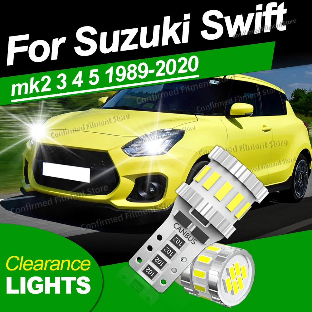 T10 Canbus Яркий автомобильный светодиодный габаритный фонарь для Suzuki Swift mk2 mk3 mk4 mk5 1989-2020 2010 2011 2012 2013 2014 2015 2016
T10 Canbus Яркий автомобильный светодиодный габаритный фонарь для Suzuki Swift mk2 mk3 mk4 mk5 1989-2020 2010 2011 2012 2013 2014 2015 2016