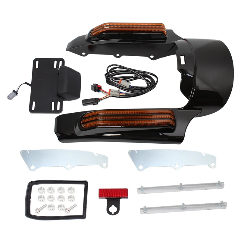 Motorcycle Rear Fender Fascia LED Running Brake Turn Light For Touring Road King FLHR Street Glide FLHX 14-20
Motorcycle Rear Fender Fascia LED Running Brake Turn Light For Touring Road King FLHR Street Glide FLHX 14-20