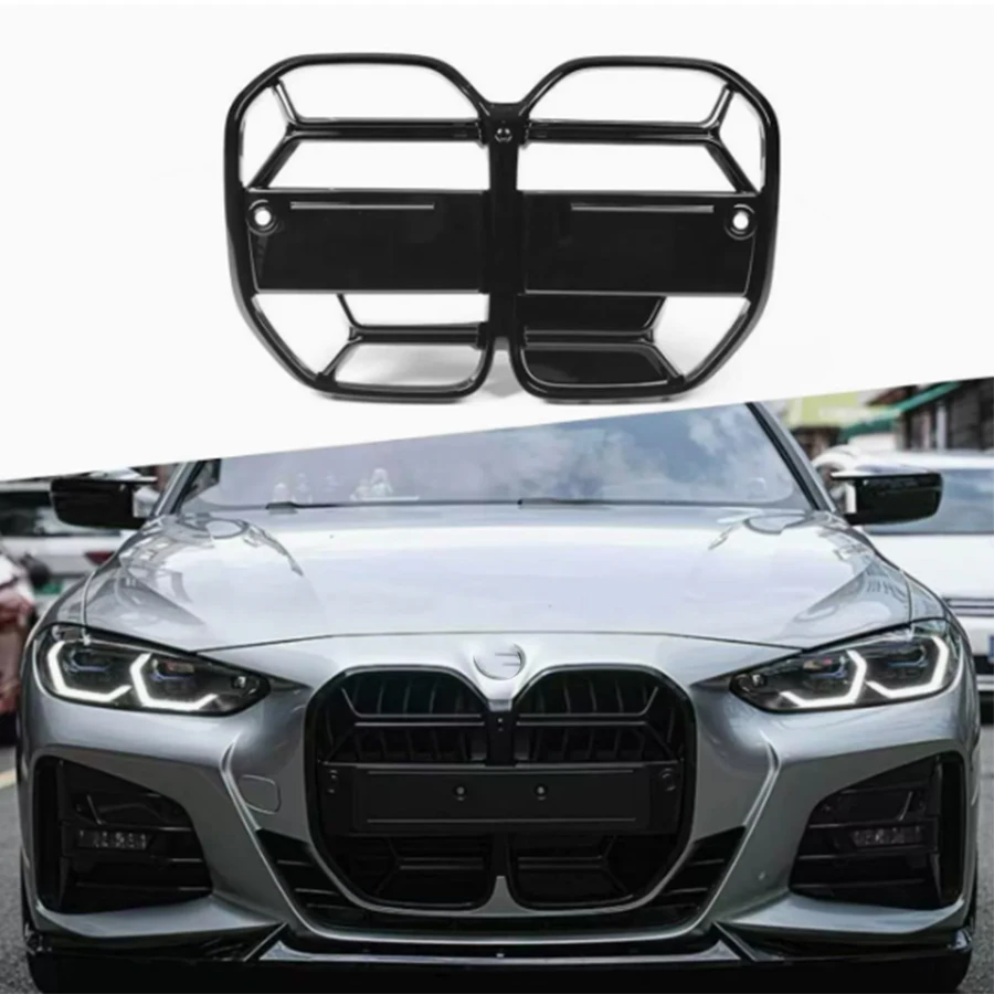 For BMW 4 series G26 2020+ Bright Black Racing Grills Front Bumper Air Vent Cover Trim Foglamp Mesh glossy black CS Grill Frame
For BMW 4 series G26 2020+ Bright Black Racing Grills Front Bumper Air Vent Cover Trim Foglamp Mesh glossy black CS Grill Frame