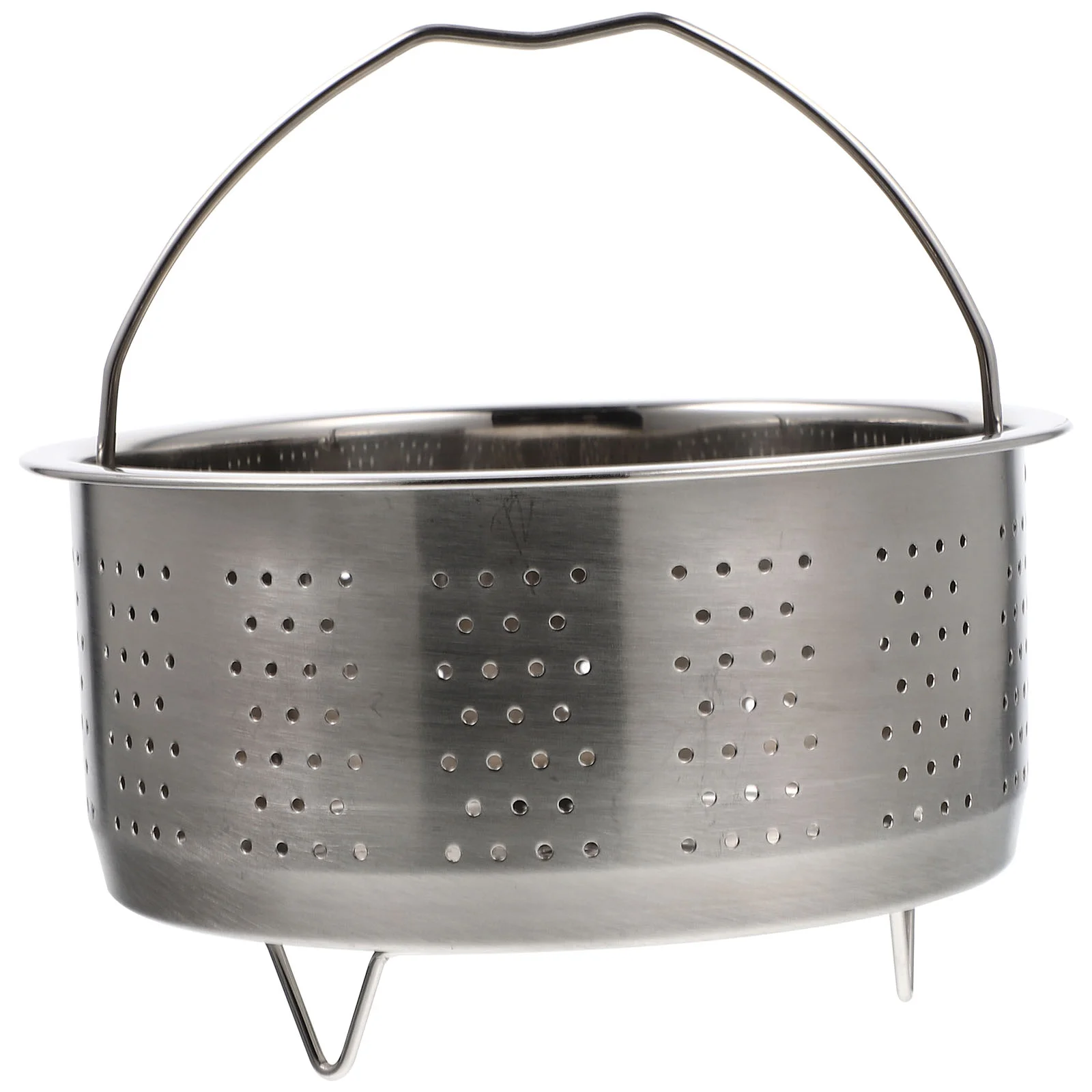 Stainless Steel Steamer Kitchen Strainer Vegetable Pot Supply Food Basket Steaming Rack Household
Stainless Steel Steamer Kitchen Strainer Vegetable Pot Supply Food Basket Steaming Rack Household