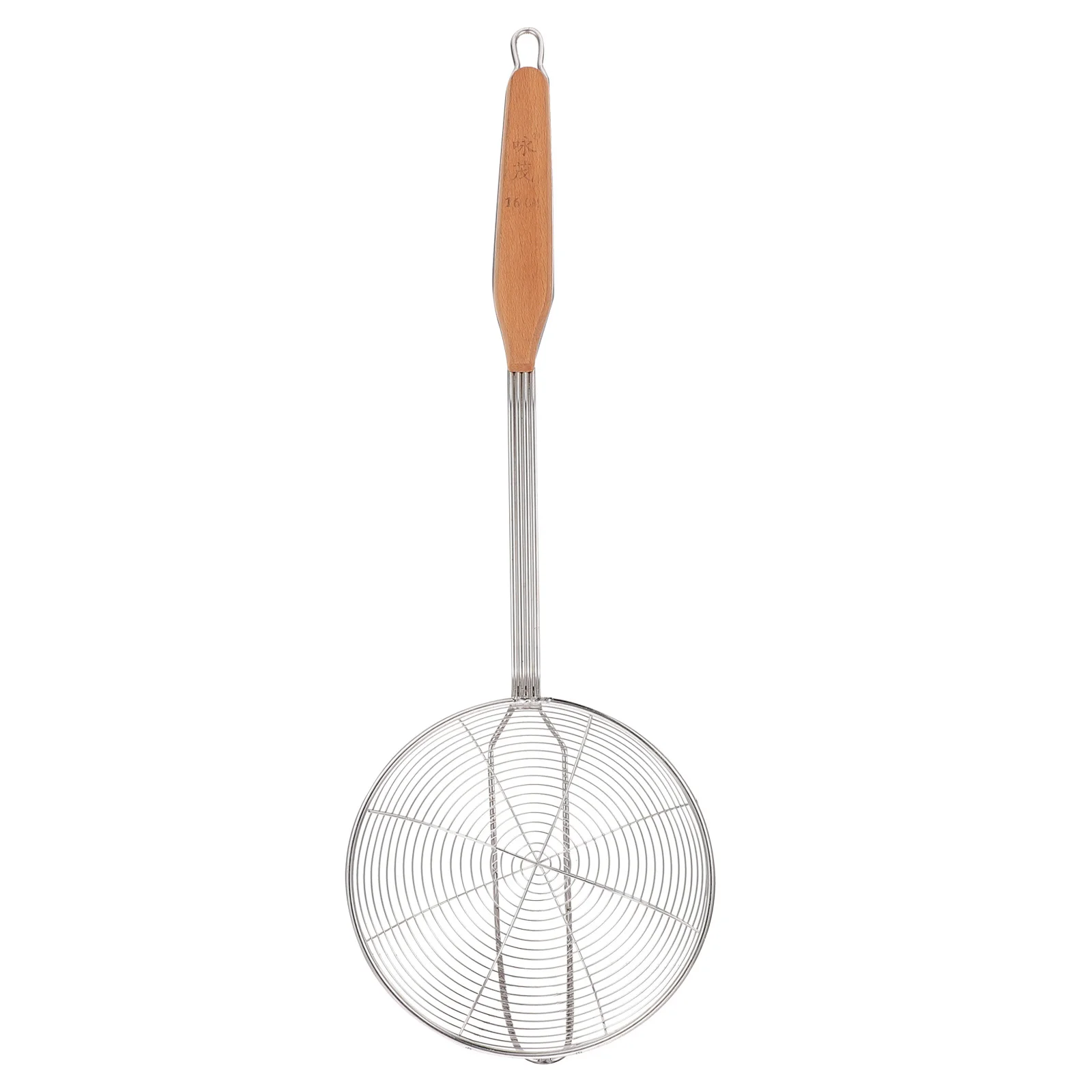 1Pcs Stainless Steel Skimmer with Wooden Handle Heat Resistant Cooking Strainer for Frying Vegetables Meats Wontons Kitchen Tool
1Pcs Stainless Steel Skimmer with Wooden Handle Heat Resistant Cooking Strainer for Frying Vegetables Meats Wontons Kitchen Tool