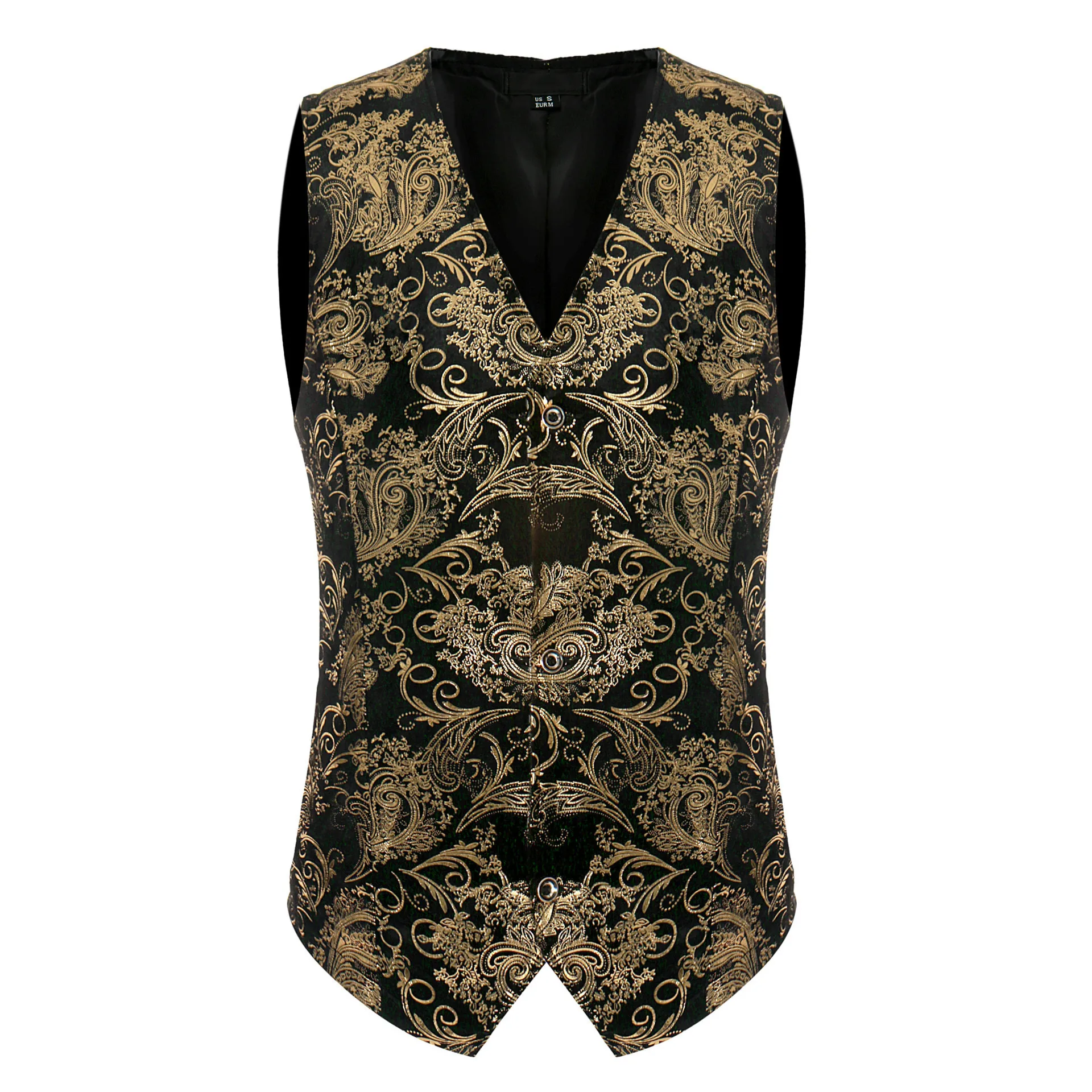 Mens Vest Retro Printed Vest for Men Slim Fit Waistcoat for Prom Single Breasted Males Clothing Smart Casual Plus Size
Mens Vest Retro Printed Vest for Men Slim Fit Waistcoat for Prom Single Breasted Males Clothing Smart Casual Plus Size