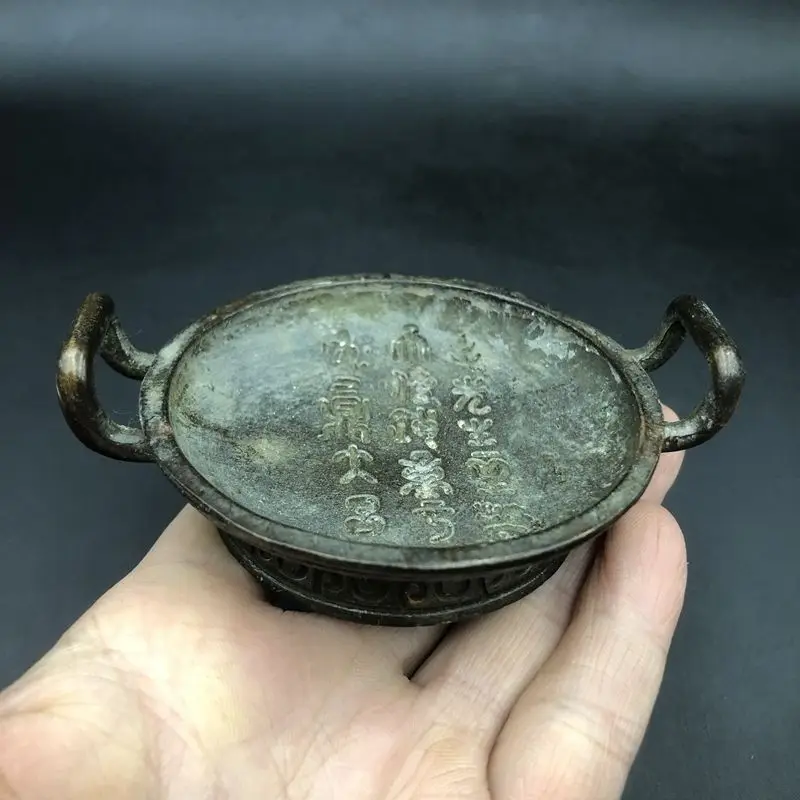 Bronze San Family Basin Brush Washer Ink Dish Paperweight Tea Tray Desk Decor
Bronze San Family Basin Brush Washer Ink Dish Paperweight Tea Tray Desk Decor