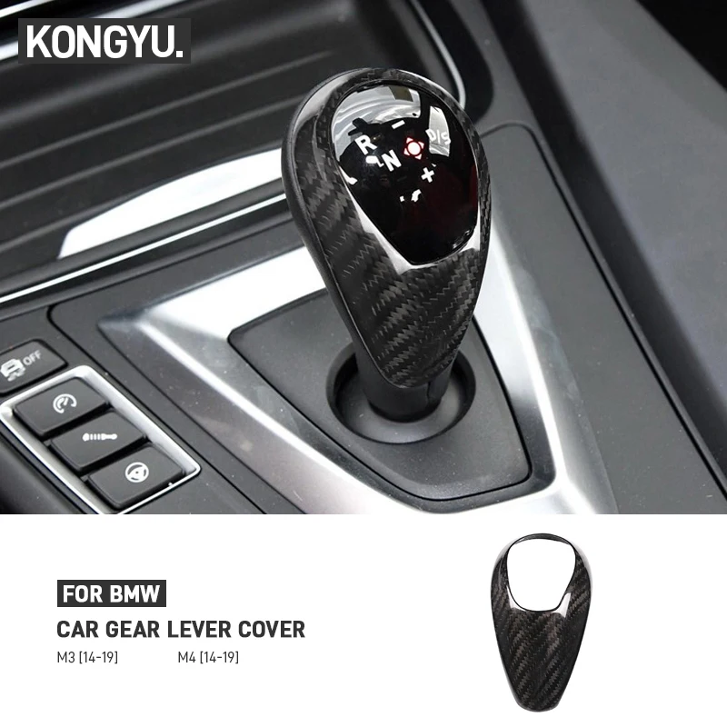 Real Carbon Fiber Car Center Console Gear Shift Knob Trim Cover For BMW M2 F87 M3 F80 14-19 M4 F82 14-19 M5 F83 F10 F85 X5M X6M
Real Carbon Fiber Car Center Console Gear Shift Knob Trim Cover For BMW M2 F87 M3 F80 14-19 M4 F82 14-19 M5 F83 F10 F85 X5M X6M