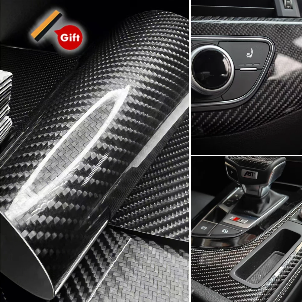 6D Carbon Fiber Wrap Waterproof Car Stickers Vinyl Auto Tuning Motorcycle Stickers Glossy Black DIY Car Adhesive Auto Accessorie
6D Carbon Fiber Wrap Waterproof Car Stickers Vinyl Auto Tuning Motorcycle Stickers Glossy Black DIY Car Adhesive Auto Accessorie