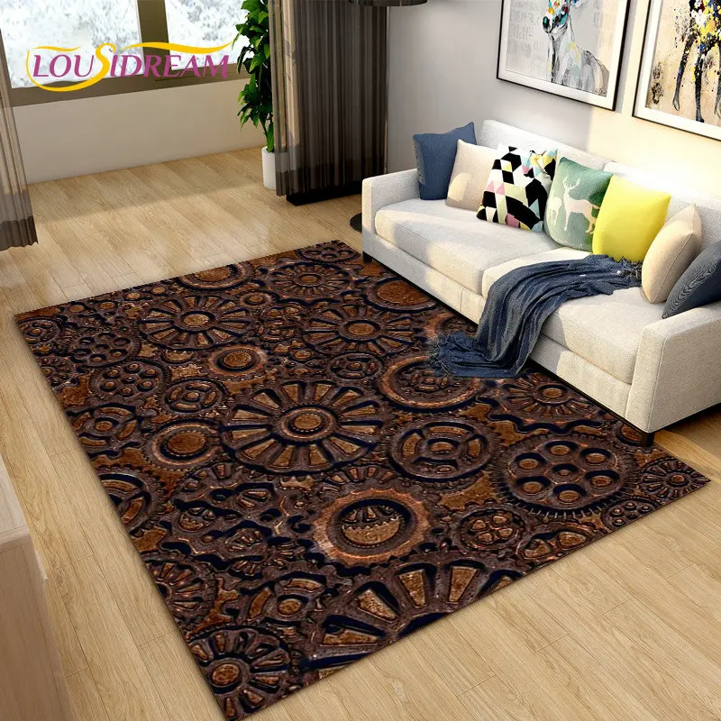 3D Steampunk Mechanical Cogs Gears Area Rug Large,Carpet Rug for Living Room Bedroom Sofa,Kitchen Doormat Non-slip Floor Mat
3D Steampunk Mechanical Cogs Gears Area Rug Large,Carpet Rug for Living Room Bedroom Sofa,Kitchen Doormat Non-slip Floor Mat