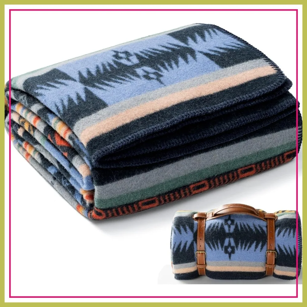100% Wool Blanket 62"x86" Warm Thick Washable Military Blanket for Camping Outdoors Sporting Events Survival
100% Wool Blanket 62"x86" Warm Thick Washable Military Blanket for Camping Outdoors Sporting Events Survival