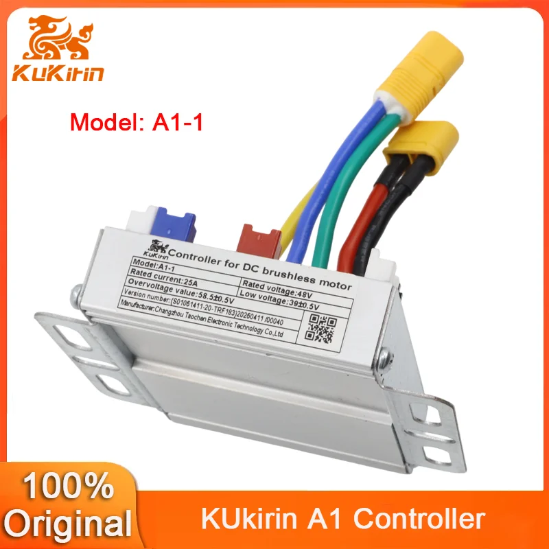 Original 48V 25A Main Controller for Kukirin A1 Electric Scooter Waterproof Control Motherboard Circuit Board Replacement Parts
Original 48V 25A Main Controller for Kukirin A1 Electric Scooter Waterproof Control Motherboard Circuit Board Replacement Parts