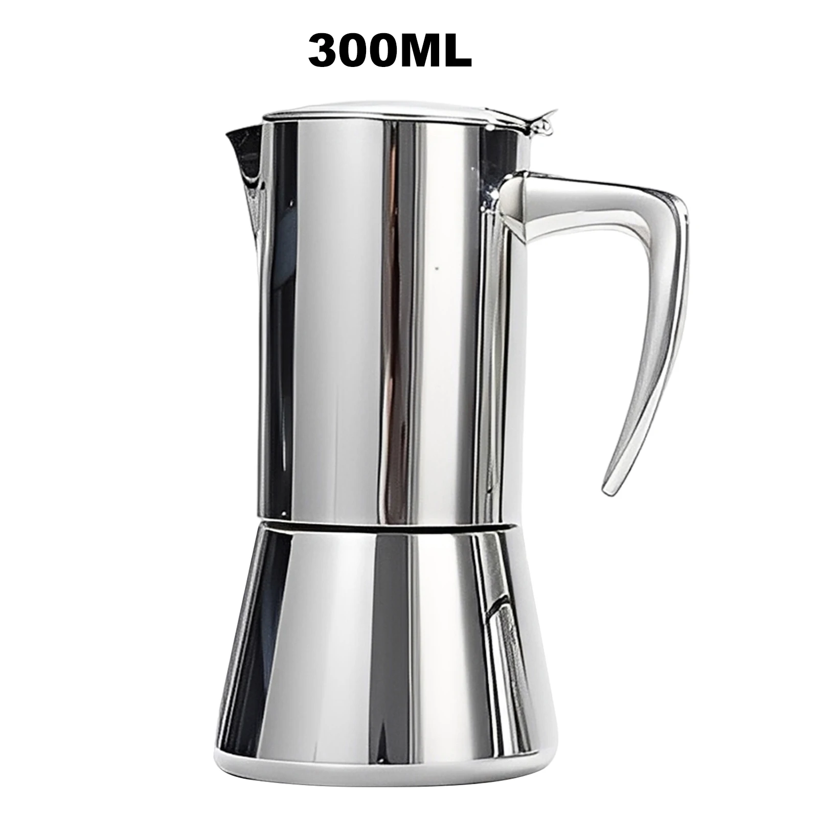 300ml/200ml Mocha Pot 304 Stainless Steel Espresso Maker with Coffee Percolator Design Coffee Machine for Home Camping
300ml/200ml Mocha Pot 304 Stainless Steel Espresso Maker with Coffee Percolator Design Coffee Machine for Home Camping