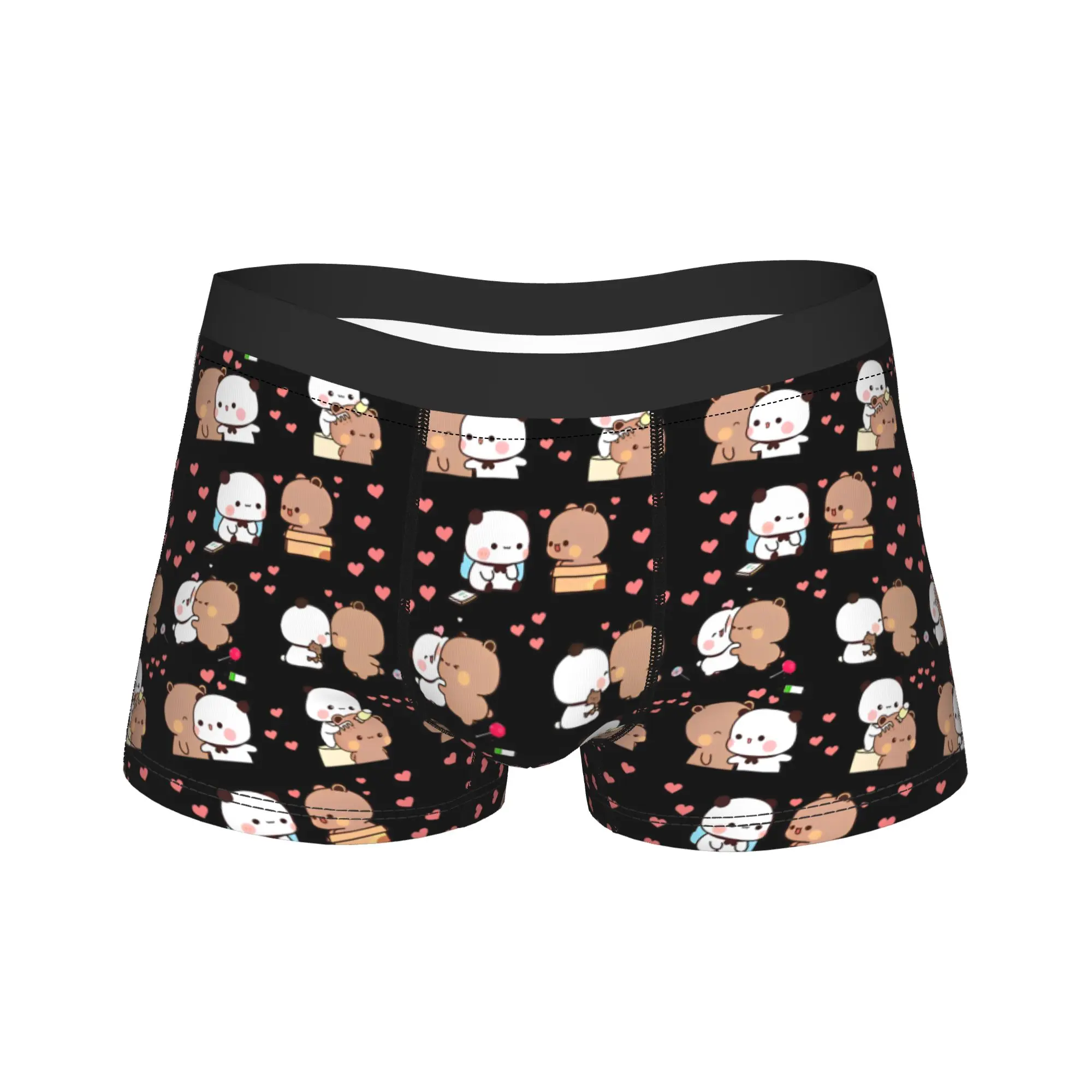 Нижнее белье Man Bear and Panda Bubu Dudu, оригинальные трусы-боксеры, шорты, трусики, мужские дышащие трусы S-XXL
Нижнее белье Man Bear and Panda Bubu Dudu, оригинальные трусы-боксеры, шорты, трусики, мужские дышащие трусы S-XXL