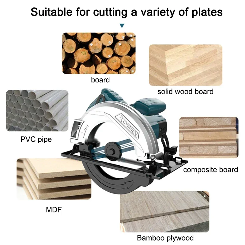 220V New Portable Chainsaw Household Woodworking Circular Saw 9 Inch Flip-chip Circular Saw 7 Inch Small Cutting Machine Power T
220V New Portable Chainsaw Household Woodworking Circular Saw 9 Inch Flip-chip Circular Saw 7 Inch Small Cutting Machine Power T