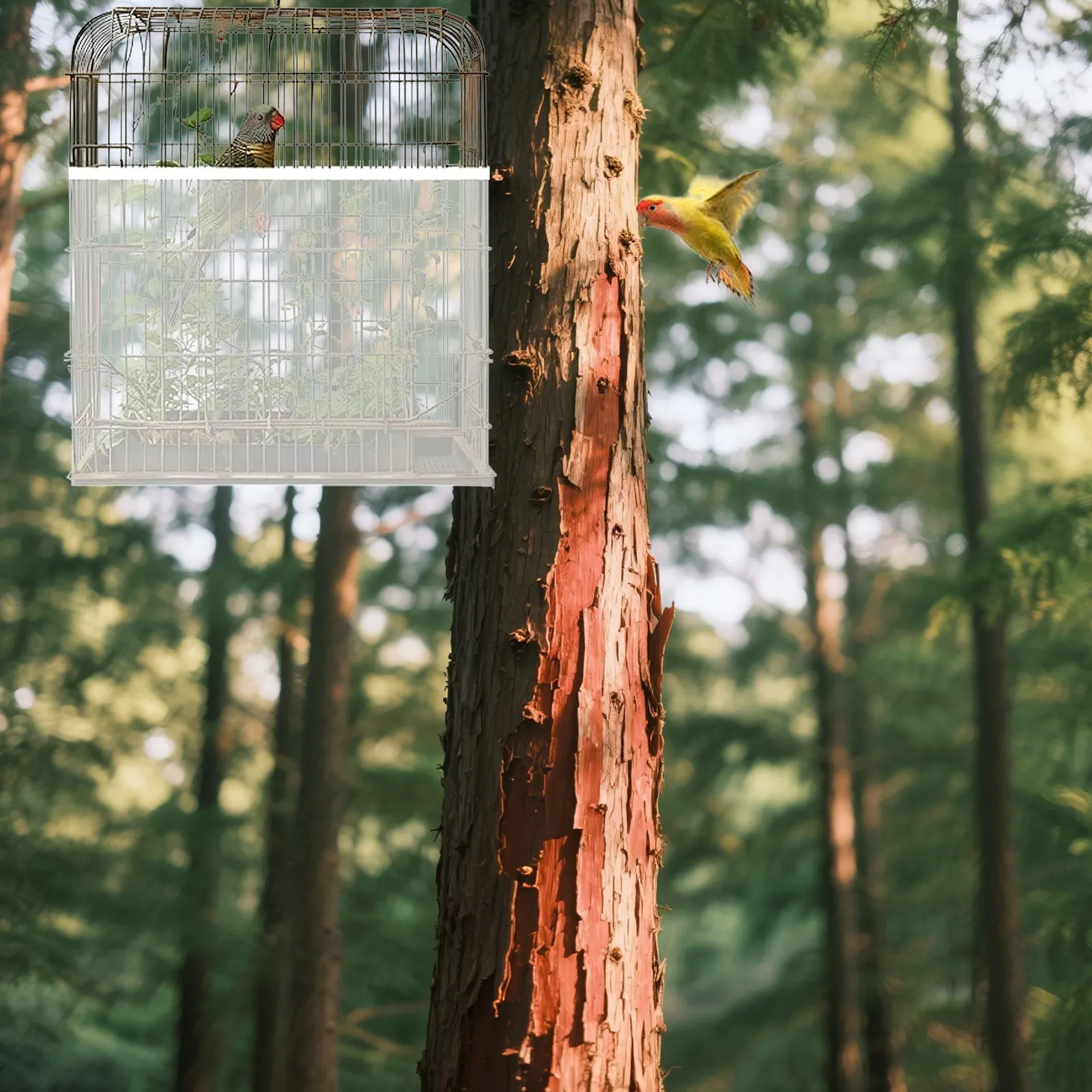 4pcs Universal Birdcage Cover Mesh Dust Guard Protector Breathable Pet Cage Net For Small Birds Cage Cleaning Protection Cover
4pcs Universal Birdcage Cover Mesh Dust Guard Protector Breathable Pet Cage Net For Small Birds Cage Cleaning Protection Cover