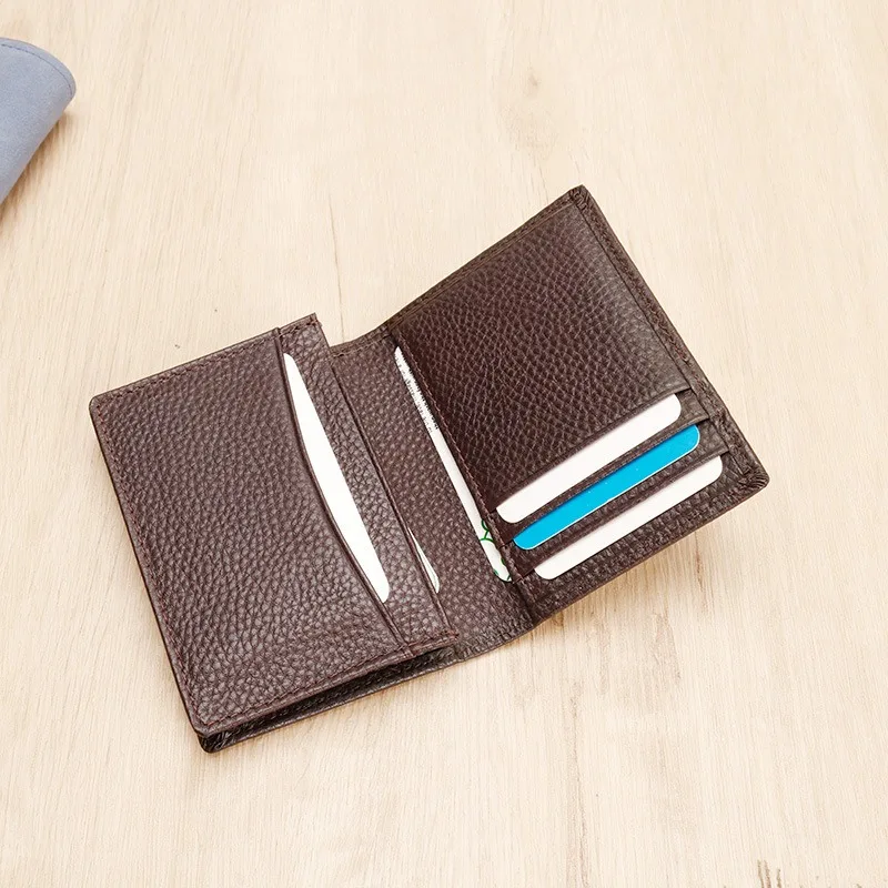 Luxury Genuine Leather Card Wallets Men Large Capacity Credit Card Holder Wallet Male Business Cash Cards Case Black Coffee Bag
Luxury Genuine Leather Card Wallets Men Large Capacity Credit Card Holder Wallet Male Business Cash Cards Case Black Coffee Bag