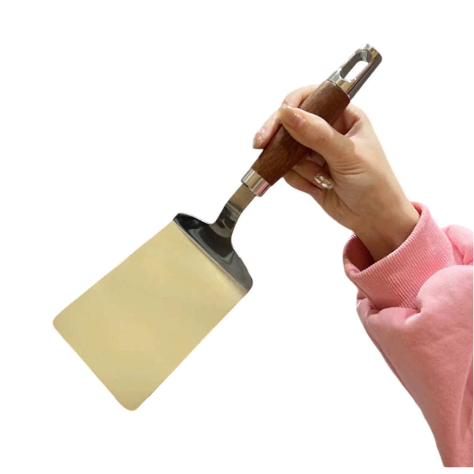 Flipping Work Pizza Shovel Beef Cooking Spatula Kitchen Scraper Stainless Steel Thin Edge Design Easy Cleaning
Flipping Work Pizza Shovel Beef Cooking Spatula Kitchen Scraper Stainless Steel Thin Edge Design Easy Cleaning