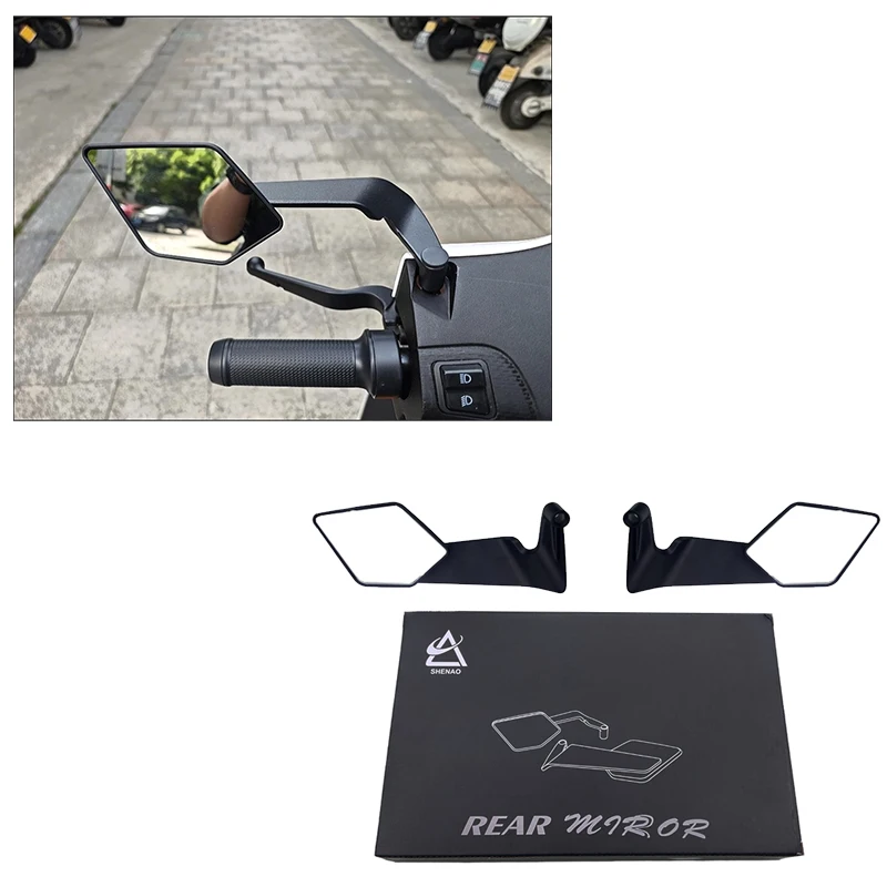 Motorcycle Side View Mirror For Kawasaki Z500 Z900 Z800 Z750 Z650 Z400 Z300 Z250 Z125 Rearview Mirrors Kits Rotate Adjustable
Motorcycle Side View Mirror For Kawasaki Z500 Z900 Z800 Z750 Z650 Z400 Z300 Z250 Z125 Rearview Mirrors Kits Rotate Adjustable