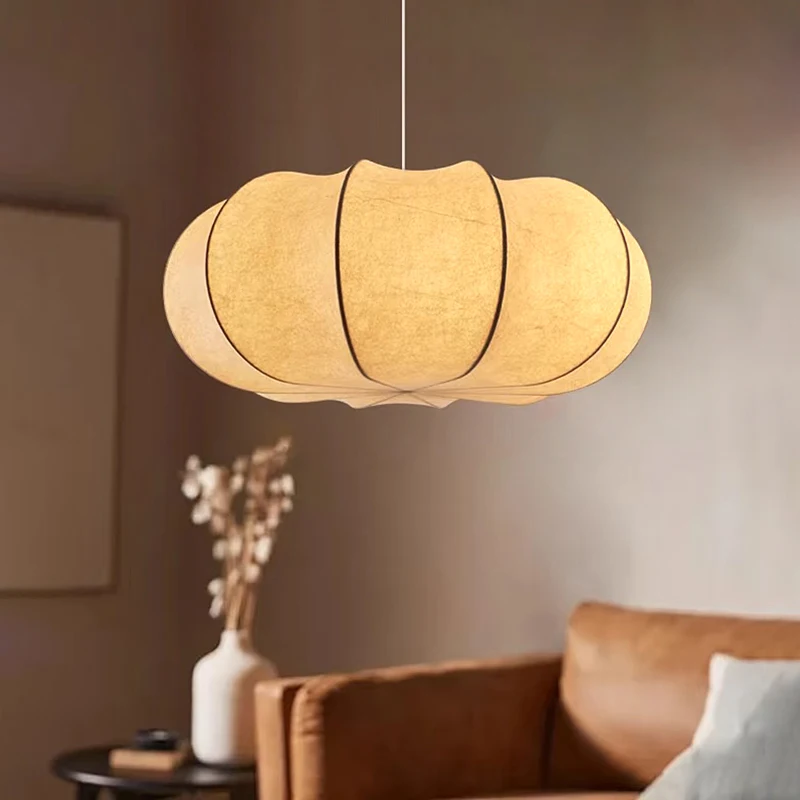 Japanese Wabi Sabi Silk White Pendant Lamp Bar Living Dining Room Bedroom Home Decor Minimalism Droplight Indoor Lighting Light
Japanese Wabi Sabi Silk White Pendant Lamp Bar Living Dining Room Bedroom Home Decor Minimalism Droplight Indoor Lighting Light