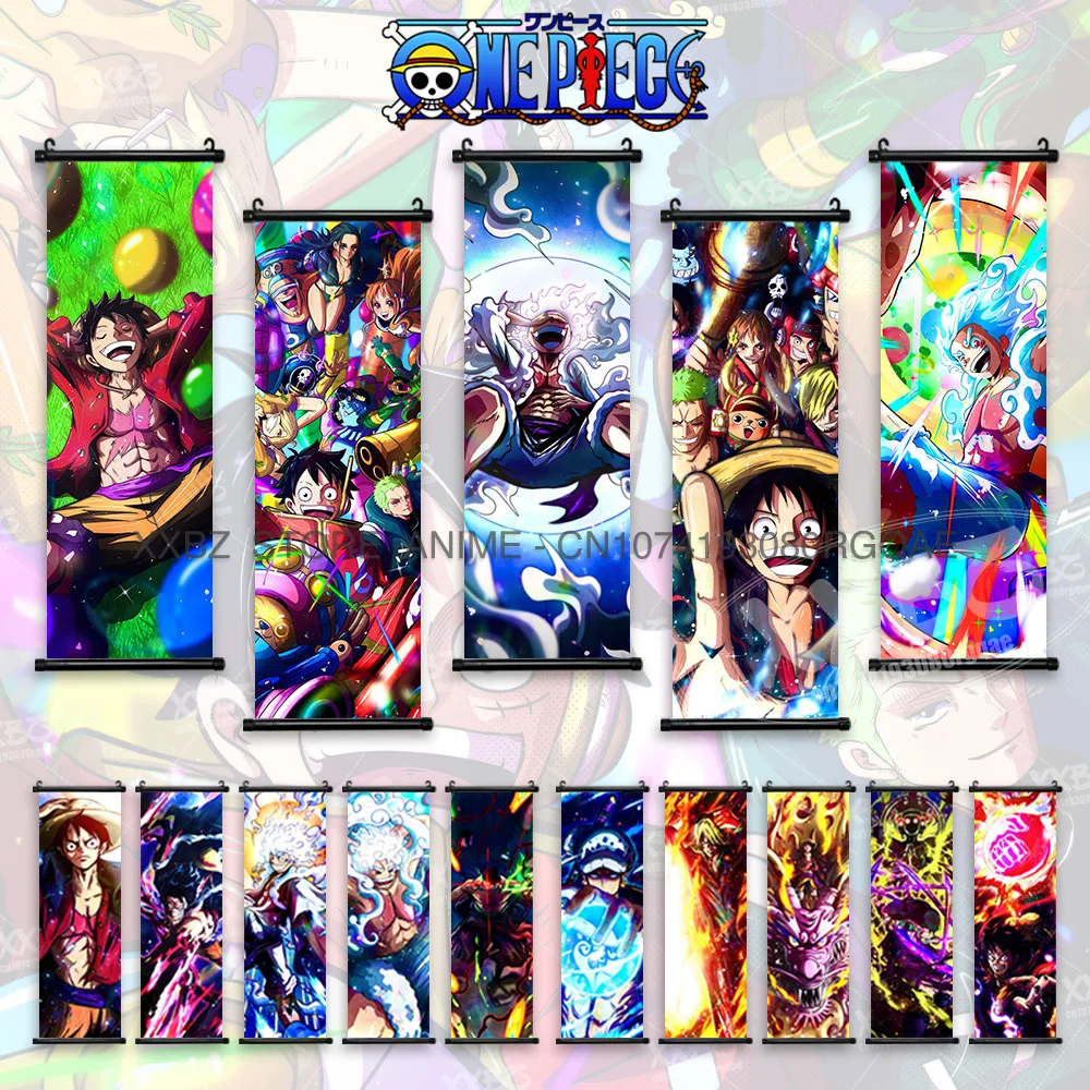 ONE PIECE Scroll Pictures Shanks Home Decoration Cartoon Wall Art Interior Canvas Prints Zoro Painting Luffy Gear 5 Anime Poster
ONE PIECE Scroll Pictures Shanks Home Decoration Cartoon Wall Art Interior Canvas Prints Zoro Painting Luffy Gear 5 Anime Poster