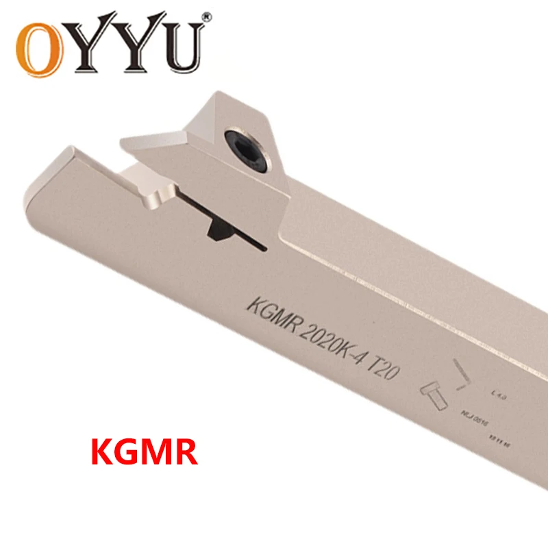 OYYU KGMR KGMR1616H-2T17 KGMR1616 KGMR2020 KGMR2525 Groove Turning Tools KGMR2020K-4T20 CNC Lathe External Slotting Tool Inserts
OYYU KGMR KGMR1616H-2T17 KGMR1616 KGMR2020 KGMR2525 Groove Turning Tools KGMR2020K-4T20 CNC Lathe External Slotting Tool Inserts