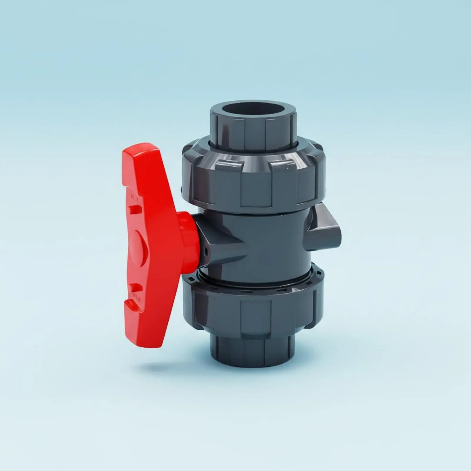PVC Union Ball Valve Leak Resistant PVC Ball Valve Fluid Control Part Long-Lasting Corrosionnon-Corrosive for Irrigation
PVC Union Ball Valve Leak Resistant PVC Ball Valve Fluid Control Part Long-Lasting Corrosionnon-Corrosive for Irrigation