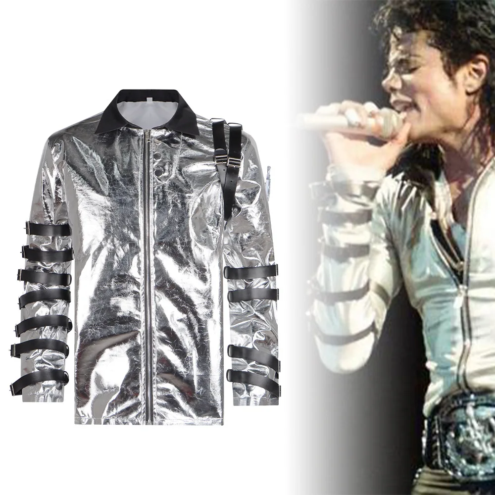 New Michael Jackson Stage Performance Cosplay Costume Halloween Performance Women's Ethnic Wear Traditional Stage Costume
New Michael Jackson Stage Performance Cosplay Costume Halloween Performance Women's Ethnic Wear Traditional Stage Costume