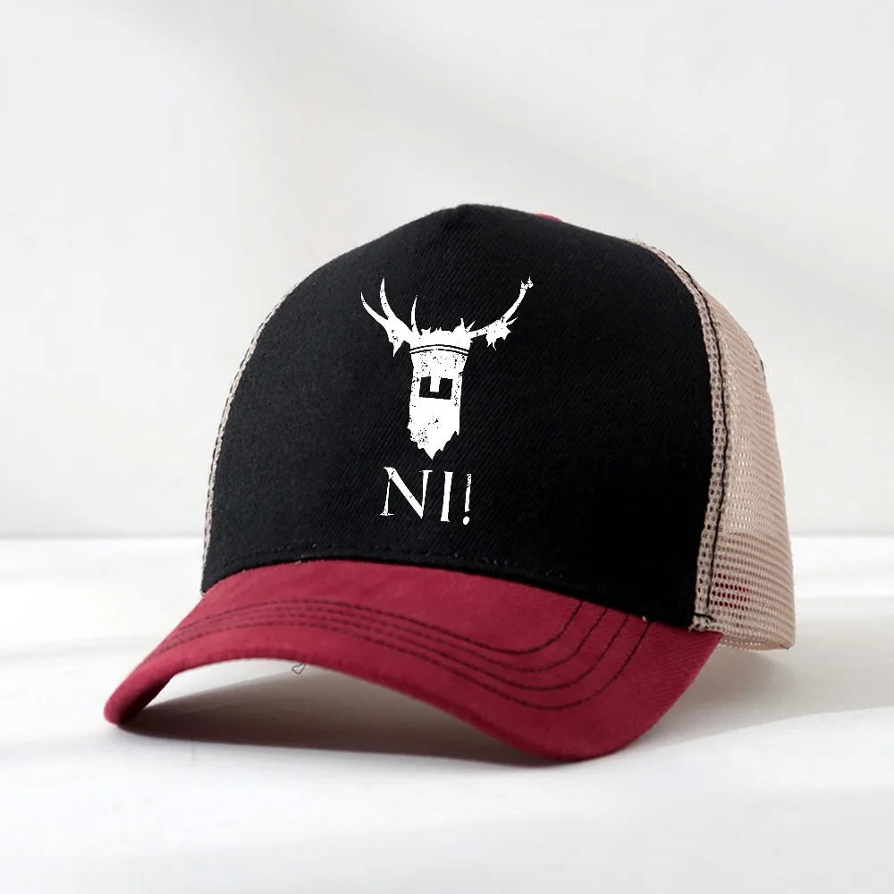 Knights Of Ni Monty Python And The Who Say Holy Grail Knight Baseball Cap Funny Male Mesh breathable Trucker Hat
Knights Of Ni Monty Python And The Who Say Holy Grail Knight Baseball Cap Funny Male Mesh breathable Trucker Hat