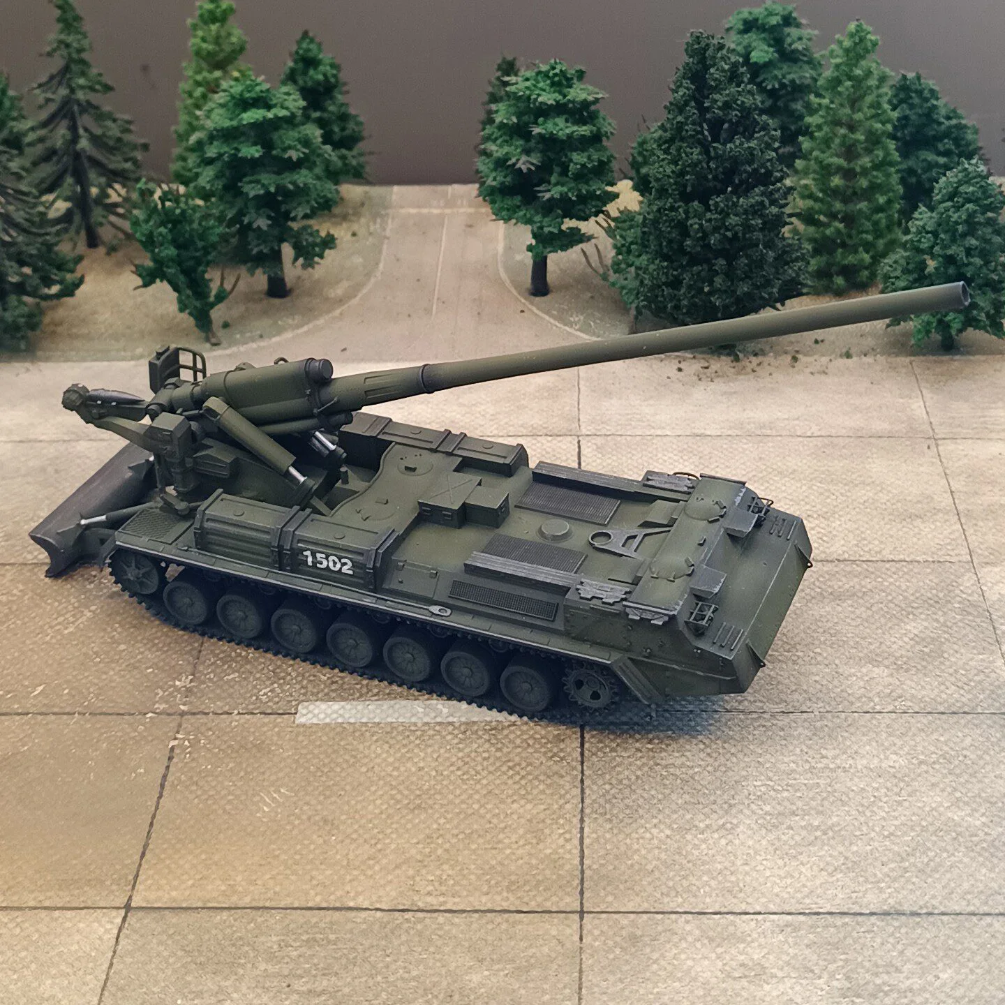 1/72 the Soviet Union 2S7 Self propelled Gun , hand-painted finished model decorative ornament(Ships in 5-6 days)
1/72 the Soviet Union 2S7 Self propelled Gun , hand-painted finished model decorative ornament(Ships in 5-6 days)