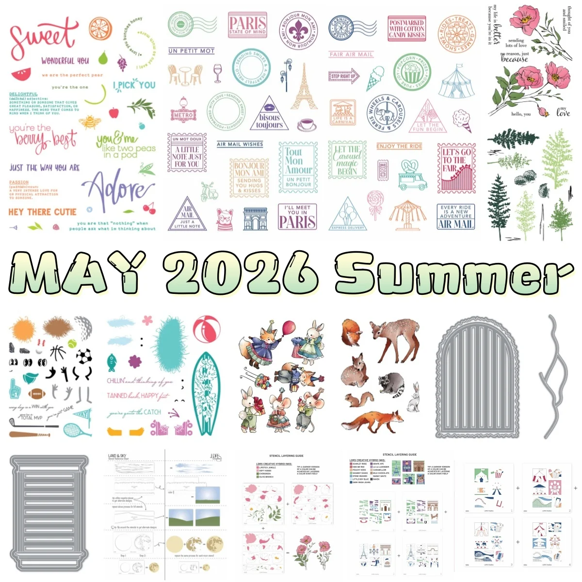 Beach Animals Forest Trees Metal Cutting Dies Clear Stamps Stencil for DIY Greeting Card Scrapbook Decoration May 2026 New
Beach Animals Forest Trees Metal Cutting Dies Clear Stamps Stencil for DIY Greeting Card Scrapbook Decoration May 2026 New
